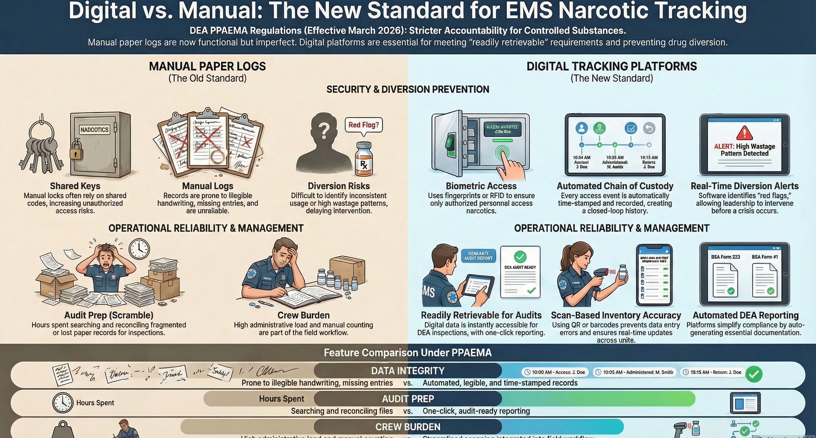 Paper Logs vs. Digital: The True Cost of Manual Medication Tracking